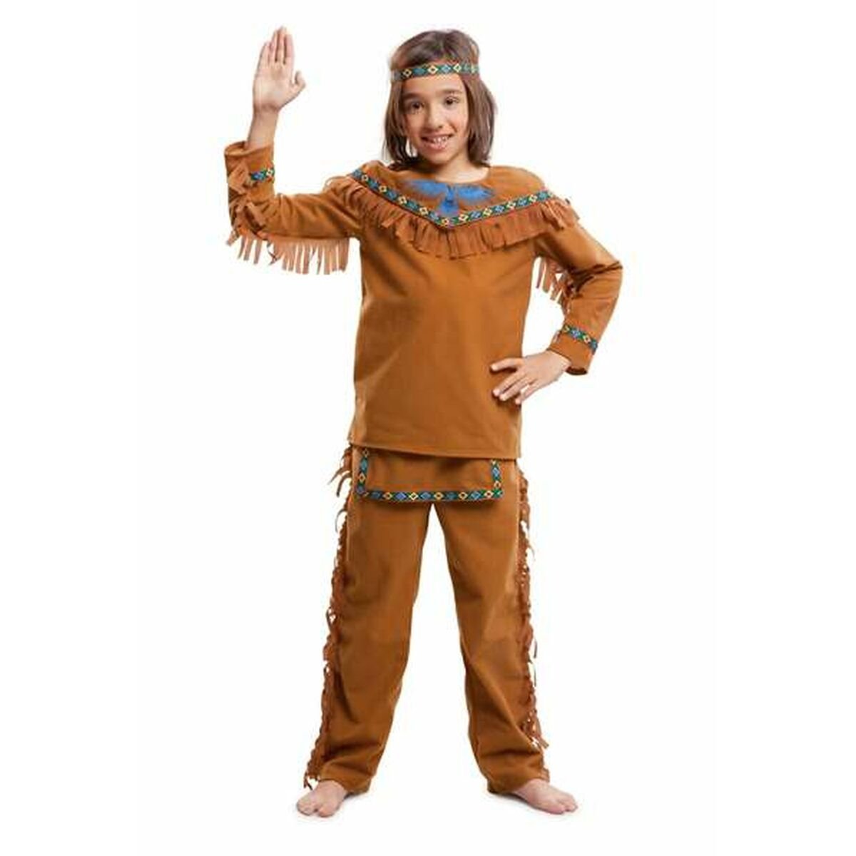 Møntvask beton Tilskyndelse Kostume til børn My Other Me Indianer mand 7-9 år - Kostumer - Nempapir.dk