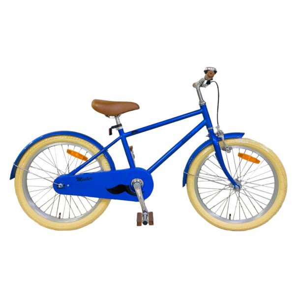 Mister Amigo Drengecykel 20 tommer 31 cm ramme med fodbremse blå 20" Cykler - Nempapir.dk